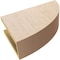Ekena Millwork 5"W x 15"D x 10"H Classic Durham Rough Cedar Woodgrain TimberThane Corbel, Primed Tan CORUR05X15X10DURRCPR - alternate 6